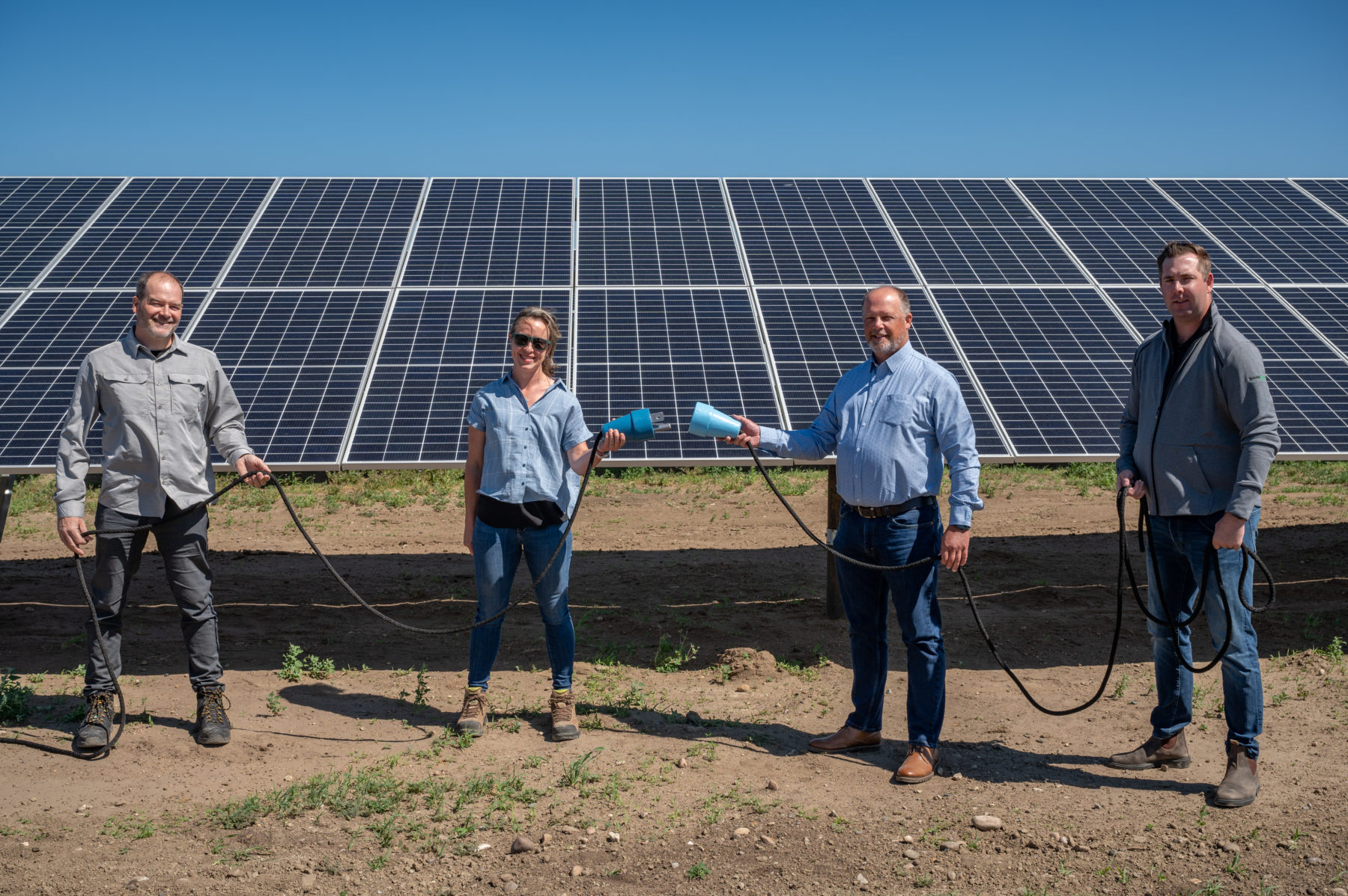 Yellow Lake & Burdett Solar Facility Begins Operation And BluEarth ...